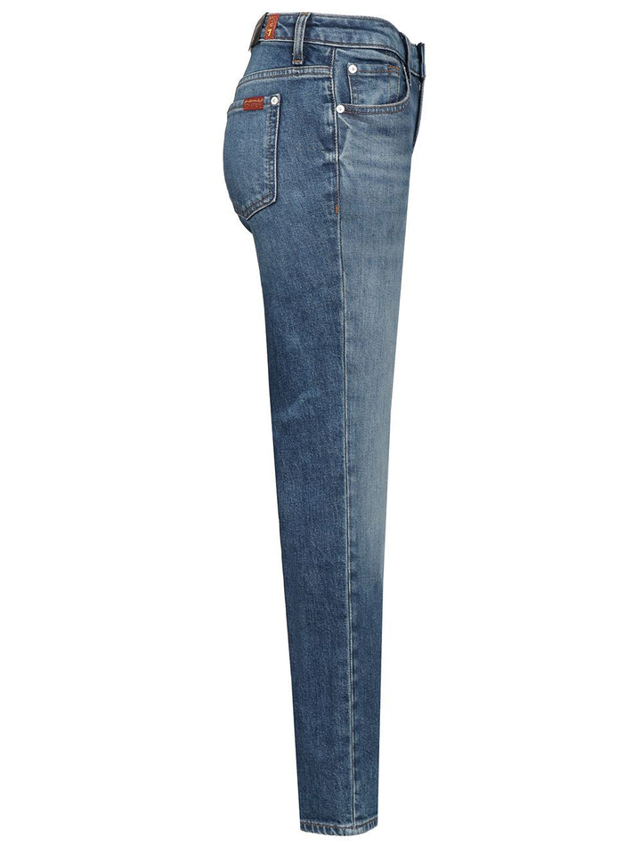 7 For All Mankind Low-Waisted Jeans - Blu | 75e5124c9881b6e2b7320dcf6eaf6fea24cc3676
