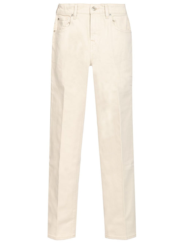 Calie Straight Jeans Bianco