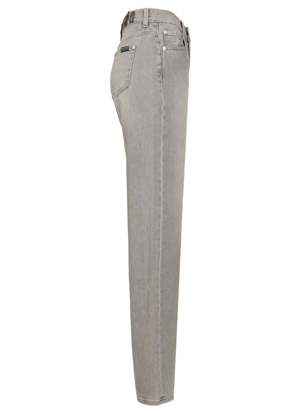 7 For All Mankind Tess Trouser Jeans - Grey | 587d8b2ecf22d43bb8e6031714d861ab665c153b