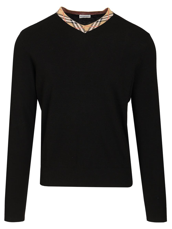Burberry Maxim Mrn Knitwear - Nero | 22669c050b26e9f3bc81c7337fa966d5e5eb1d76