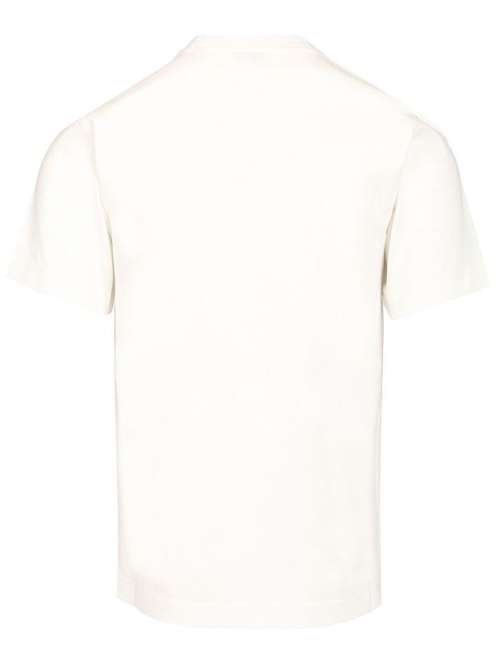 Burberry Knight Cotton T-Shirt - Bianco | 455fa4764efd901b59e2d26aba9fdadf087dc50c