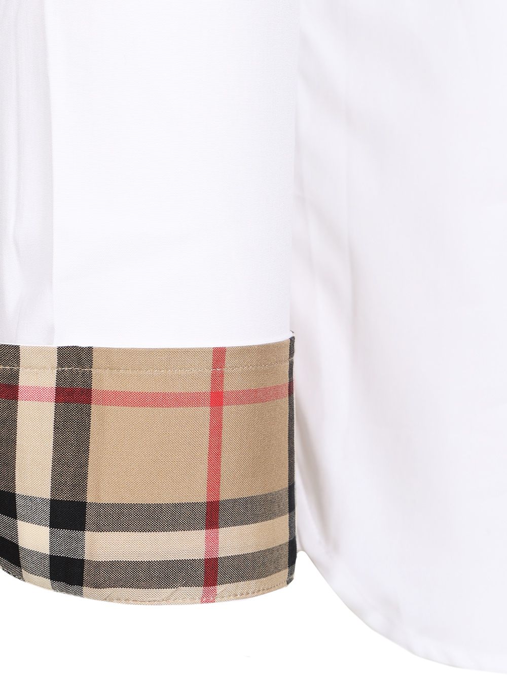 Burberry Slim Fit Shirt In Stretch Cotton Shirts - Bianco | c54f2667e48f28834fd7317f8d0ab83dbe8e9f97