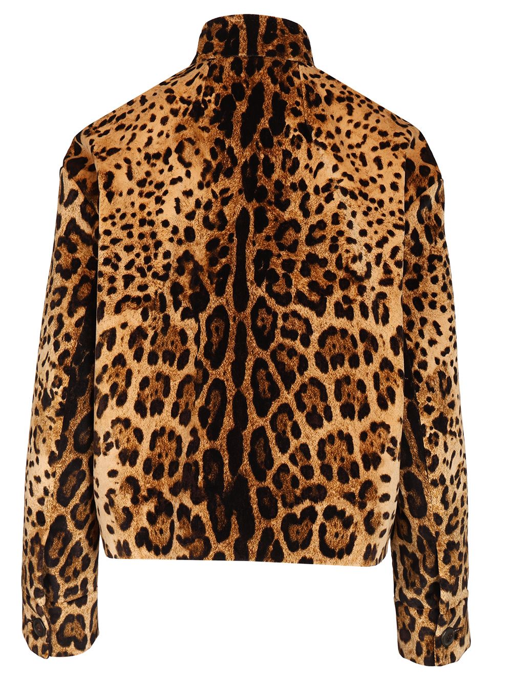 Max Mara Studio Edro Cropped Jacket Velvet Animalier Giacche - Animalier | d89ffbb3c2ff7d25a6aa5a657d32bf8a3cda9645