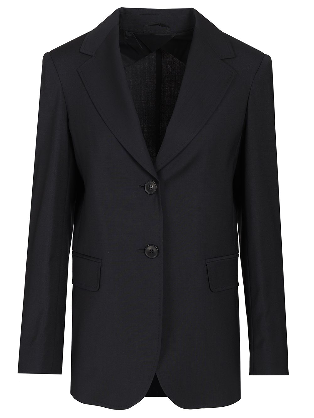 Max Mara Studio Single-Breasted Jacket Giacche - Blu | bdd382ef5b6f812c4f18b0ad7be6459cde4f2b29