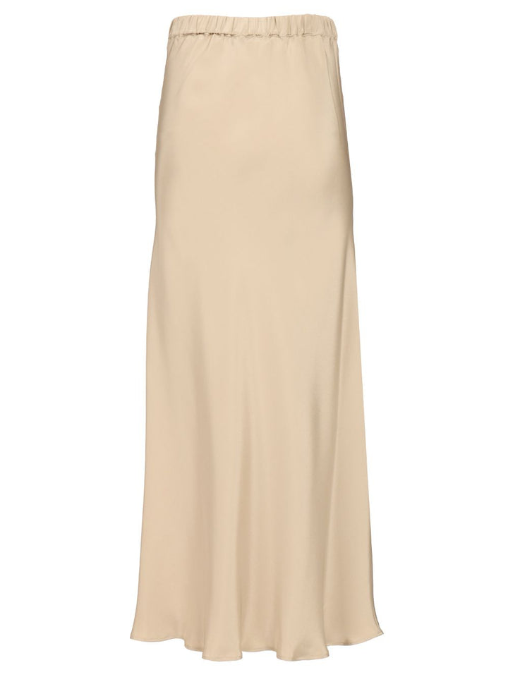 Max Mara Long Skirt Gonne - Beige | fa171c4c0e0de1ac7d5316be260eea9bf72aea6a