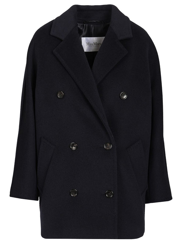 Madame Short Coat Coats Blu