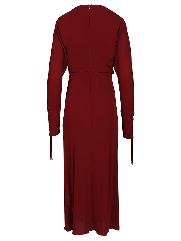 Max Mara Studio Mstgocce Abiti - Bordeaux | 95fe5e7681f1c796f9e67dd0ebea27a68f7a0203