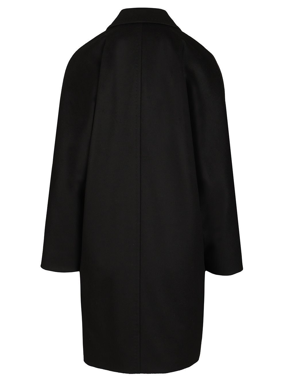 Max Mara Studio Mastro Midi Double Breasted Coat Coats - Nero | 7ee6e29d7edce5cae1445e911246900db6d206d5
