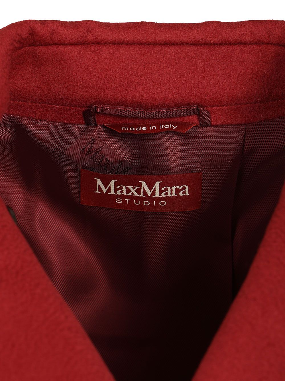 Max Mara Studio Dressing Gown Coat Coats - Rosso | 40309b21e556238545e4f04e95bdc599aeb1444b