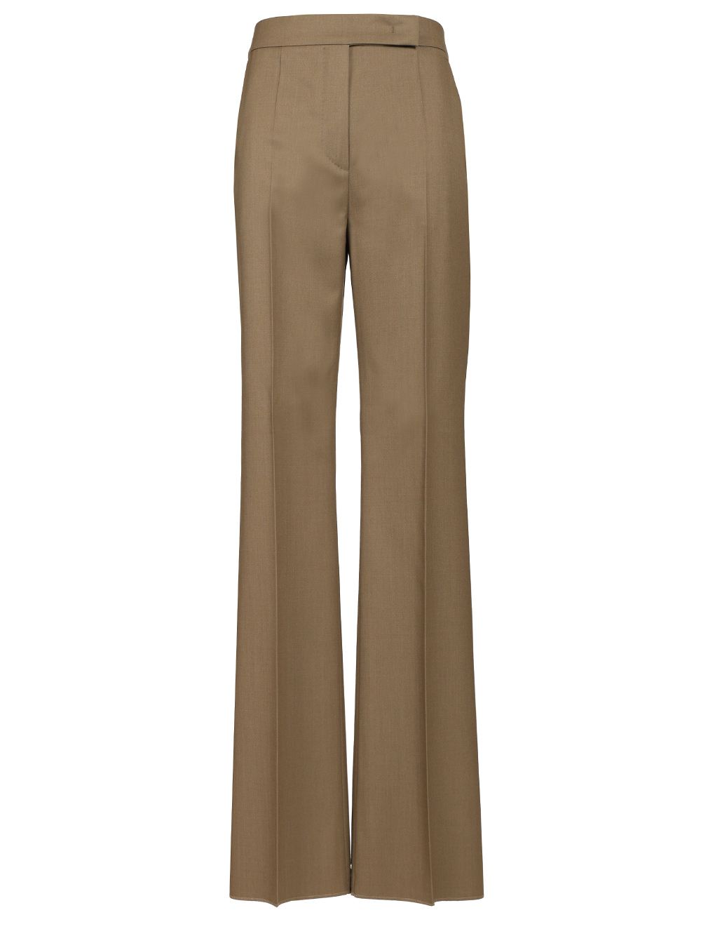 Max Mara Straight Trousers - Beige | 28e1d7d41f17df6a13ef77a0301d2200e0819739