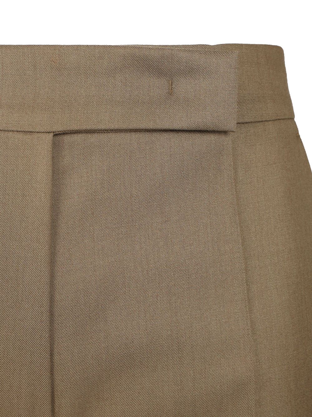 Max Mara Straight Trousers - Beige | a8d491990c87b83a5290939b97ad2d26e1e39eb0