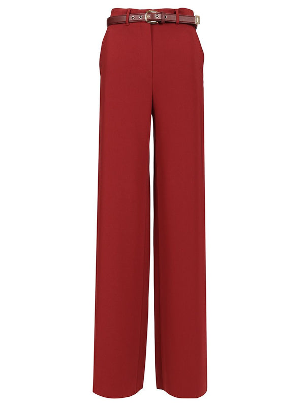 Wide Trousers Bordeaux
