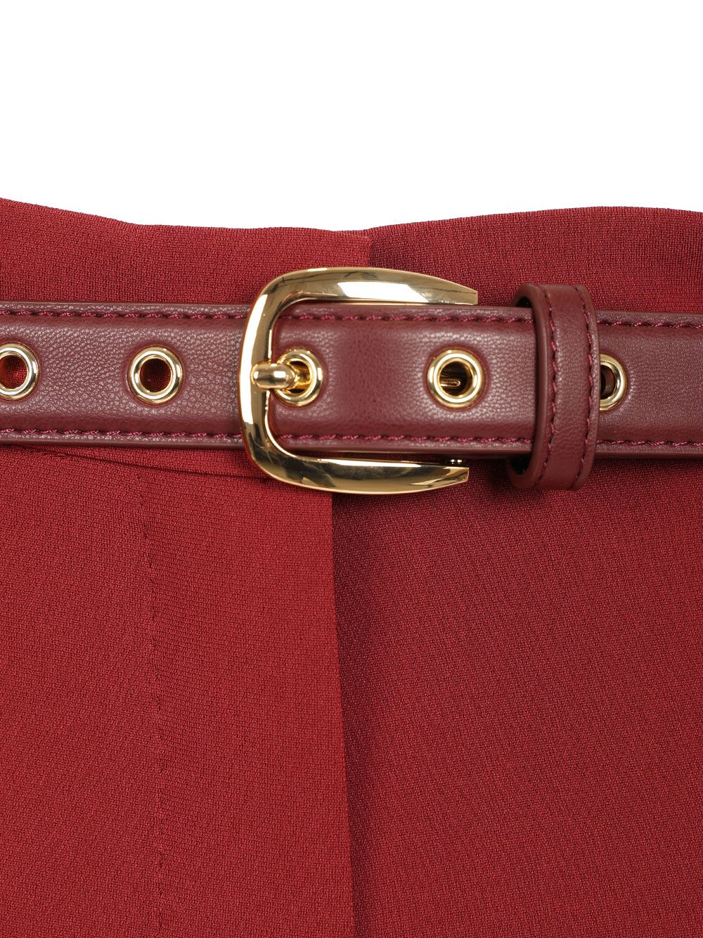 Max Mara Studio Wide Trousers - Bordeaux | 80f3a7c209cb827c44468be758d788541fda780f