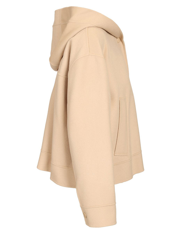 Weekend Max Mara Hooded Jacket Giacche - Beige | 2f44611fdb0fa905b820686a7ca2b7260908e682