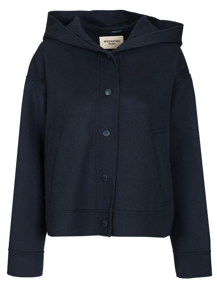 Weekend Max Mara Hooded Jacket Giacche - Blu | 824b23f7dc9a87f2eb02066413ff6d539429f554