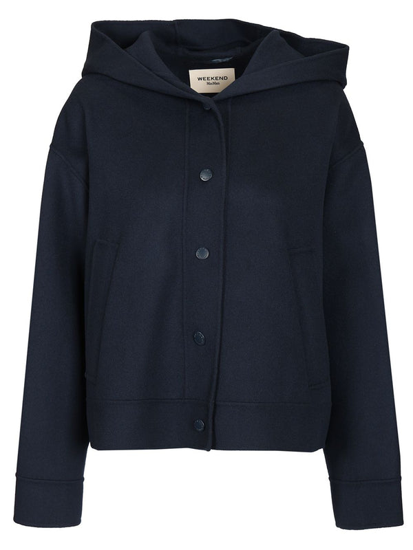 Hooded Jacket Giacche Blu
