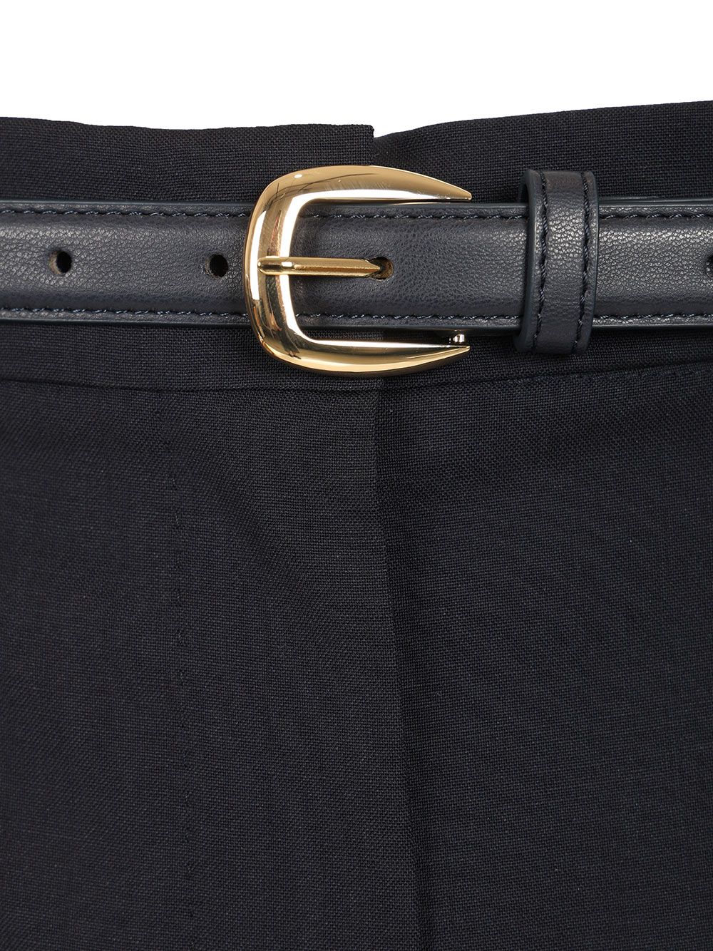 Max Mara Studio Tailored Bermuda Shorts Trousers - Blu | 8915fdf45325728fe13e683056fbae4ffdb27ffe