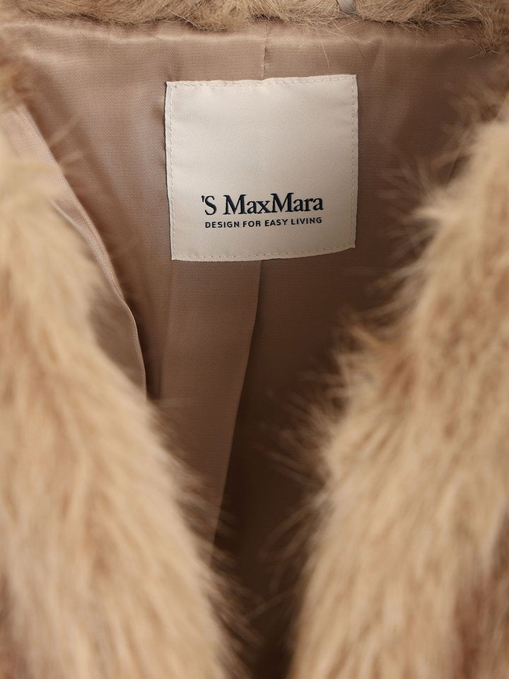 'S Max Mara Short Coat Giacche - Beige | eee96823a58a1331e97d6c8a0692f9c75d32b375