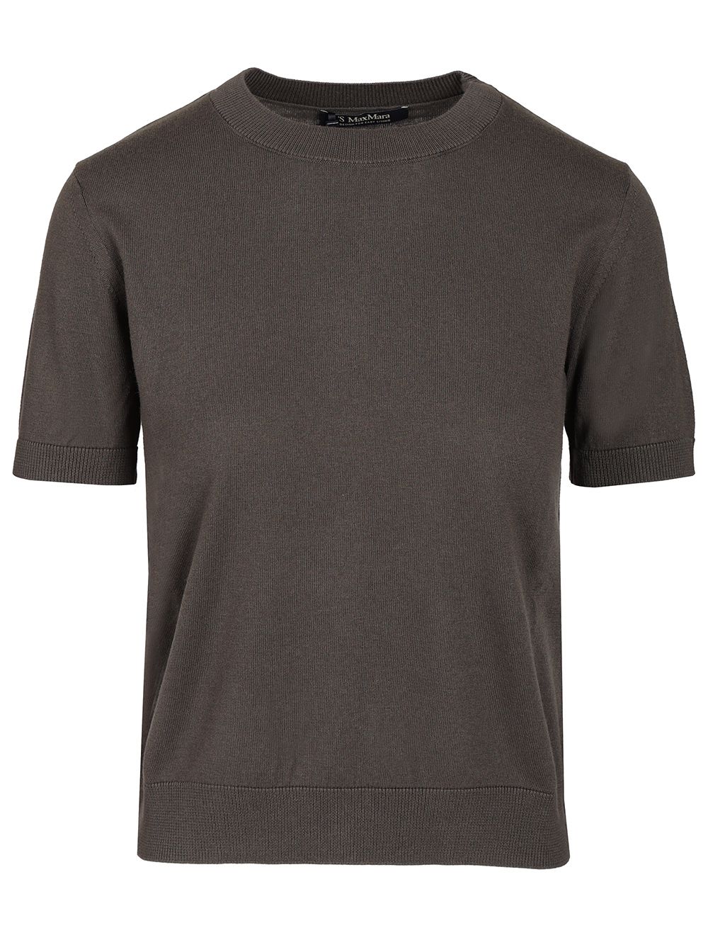 'S Max Mara Sweater In Cotton, Silk And Cashmere Yarn Knitwear - Grey | 9907dafb5b594ffd46200c68d8de108f7cbffee3