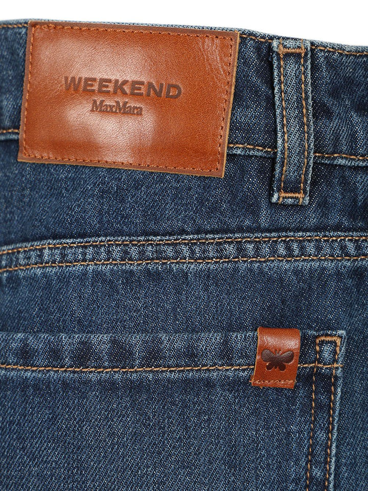 Weekend Max Mara Barrel-Leg Jeans - Blu | f17506337c51f1173bc8570f8584c193dabe5dc1