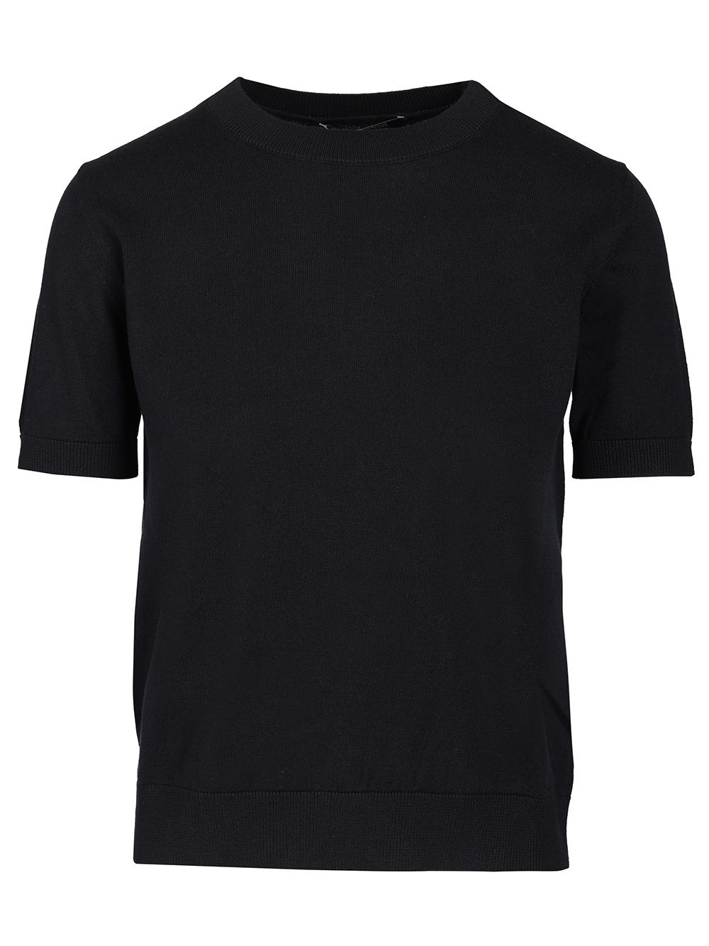 'S Max Mara Sweater In Cotton, Silk And Cashmere Yarn Knitwear - Blu | 0763118e1351c9135e2209021c5dec68195b1832