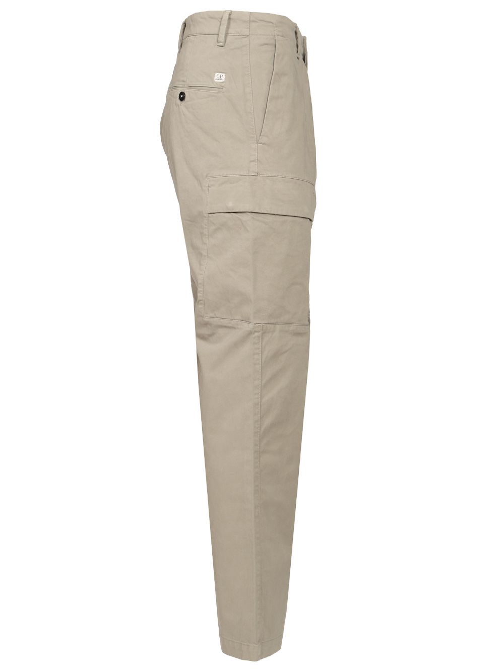 C.P. Company Stretch Sateen Regular Cargo Pants Trousers - Grey | 7d01c165f1cc28e551614e3adeac6099ece5a94a