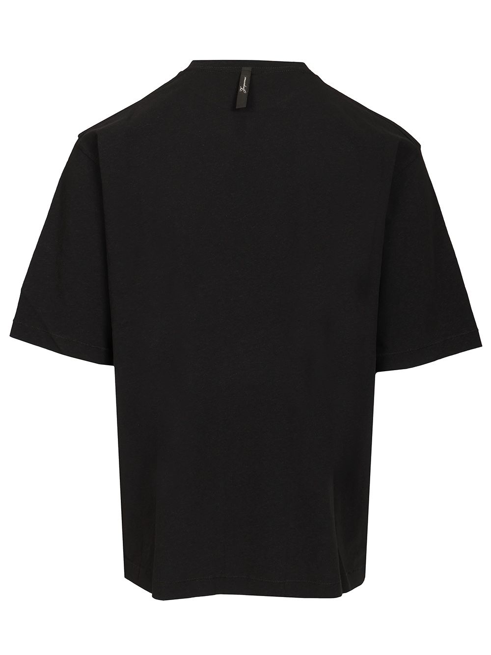 Jacquemus With Writing T-Shirt - Nero | 8191a370069ea762e64004ebfc0ea22245841284