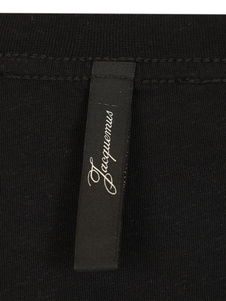Jacquemus With Writing T-Shirt - Nero | be7dd3fcebd496a06bed622973a315dc91a5d52e