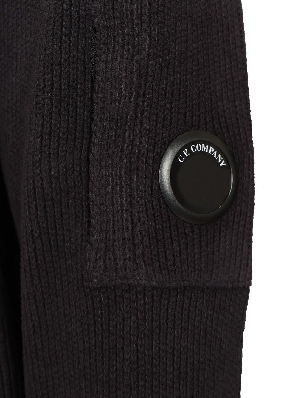 C.P. Company Sweater Made Of Cotton Chenille Knitwear - Blu | e697774054061a5941ab020037ccfb6947057c3c