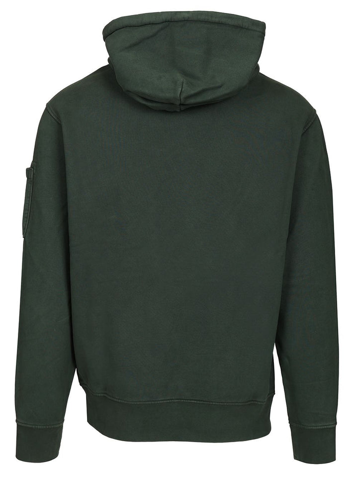 C.P. Company Comfortable With Hood Sweatshirts - Verde | ad22a32929f64384c6d3955f8dfe80b2ca3f12ef
