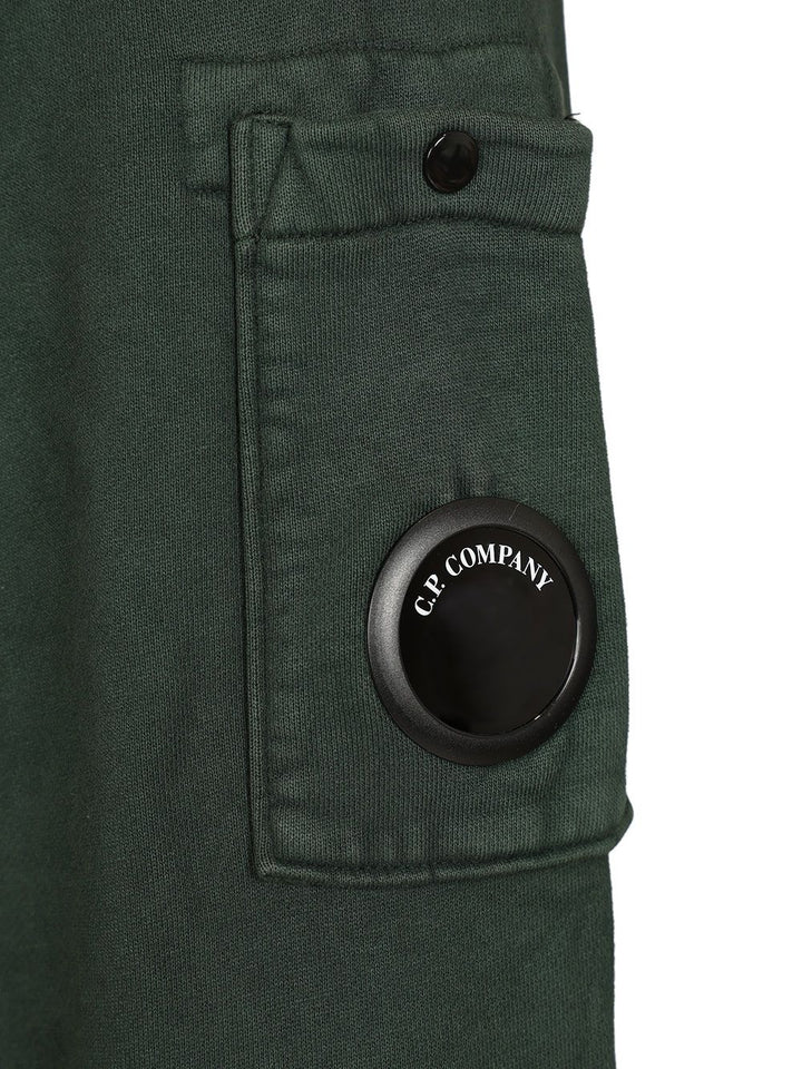 C.P. Company Comfortable With Hood Sweatshirts - Verde | ec49a4c4350c1ed144831367784a72a3adedb2b0