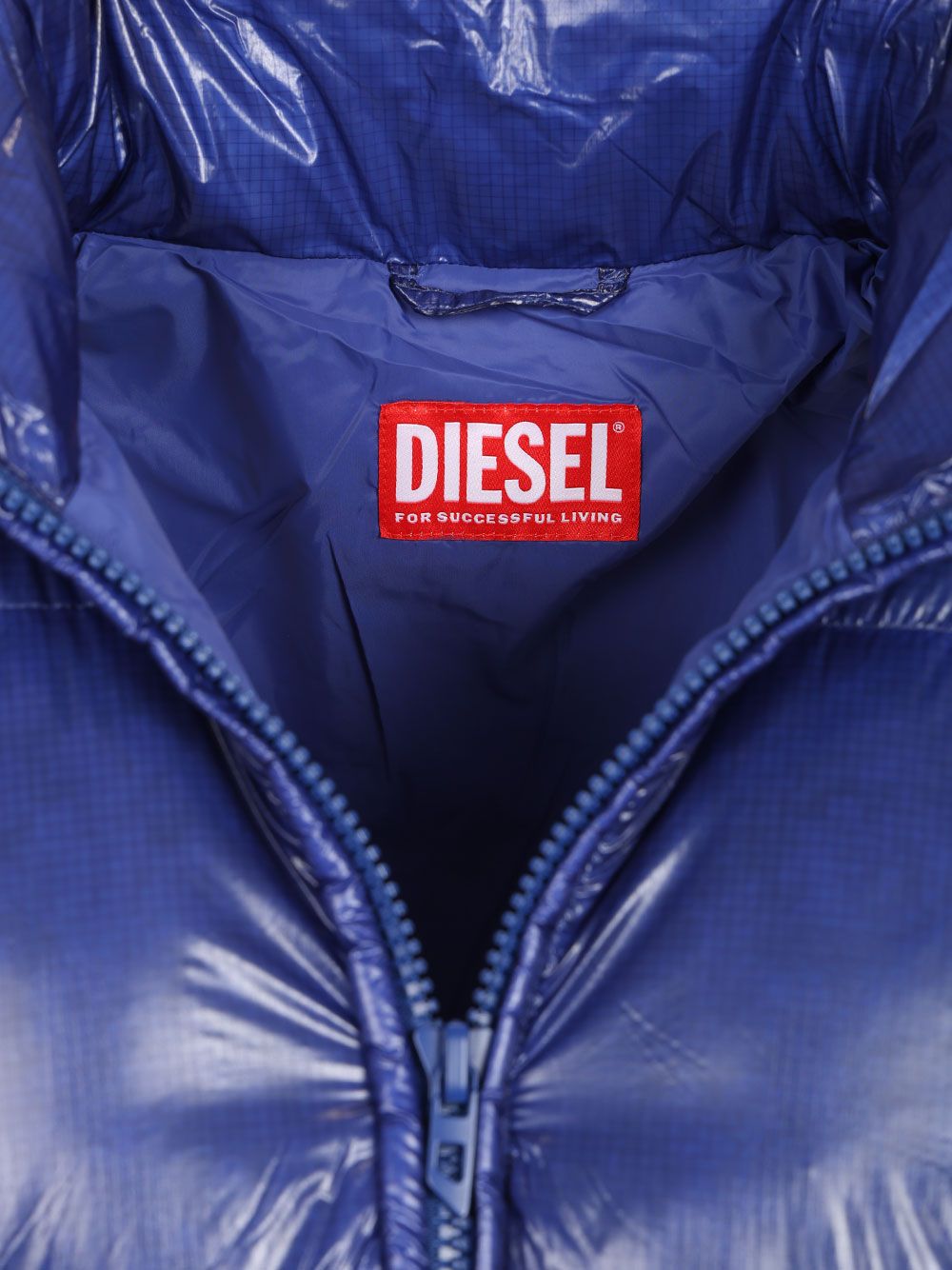 Diesel W-Rolfys-Wrd-Bkcp Coats - Blu | 21b0779e95dff850834fa041bb56a8b3f0837f1b