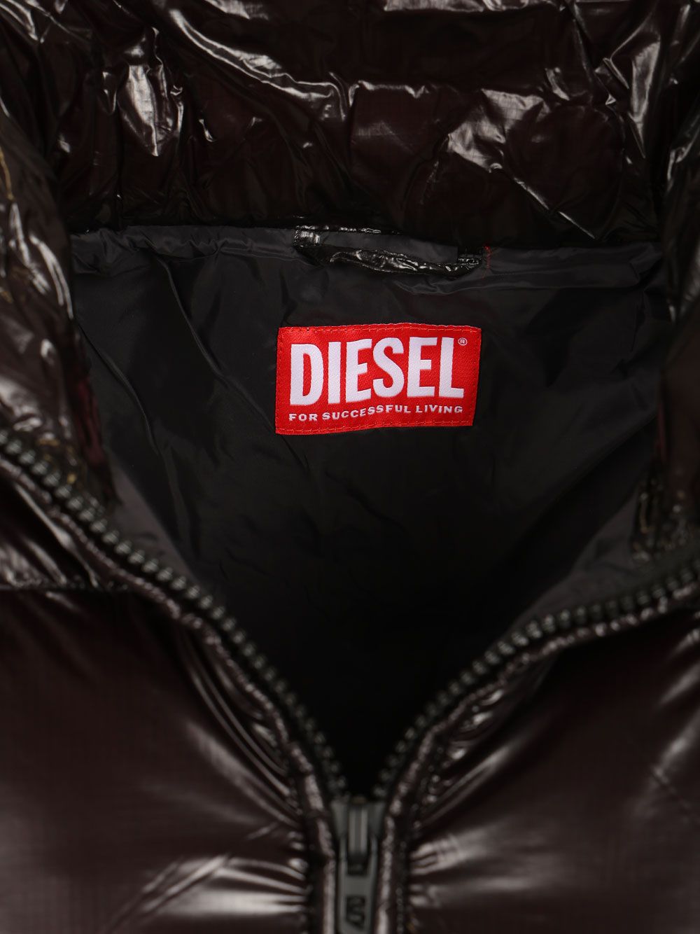 Diesel W-Rolfys-Wrd-Bkcp Coats - Nero | 578678ff13cd3c0ab6620d194c49e59fe9040b0f