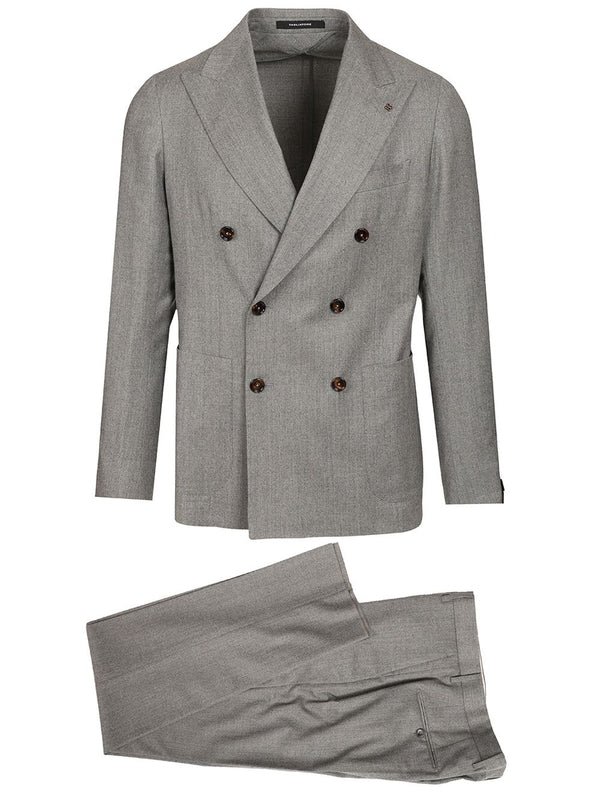 Abito D.Petto Montecarlo 93 Lana 7 Seta Abiti Grey