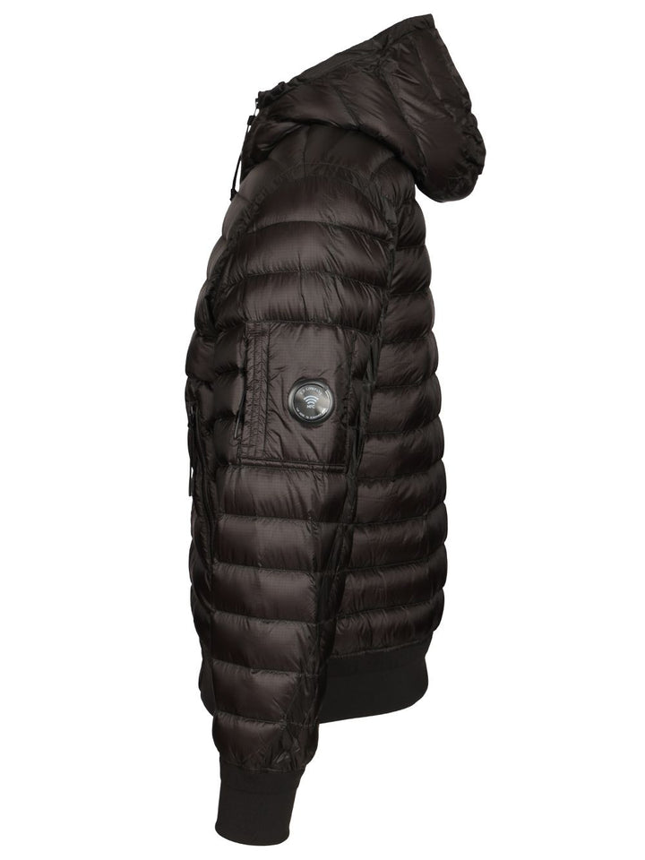 C.P. Company D.D. Shell Hooded Lens Down Jacket Coats - Nero | fdc4fb9ec5bc0d9374d2d47a52d39bf06bb6ae4e