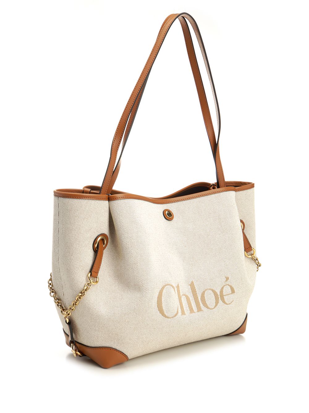 Chloe' S655 - Chloé Clover Shoulder Bags - Bianco | 5f34c8337354ccdb54aea8bd1fd30b43fedb1819