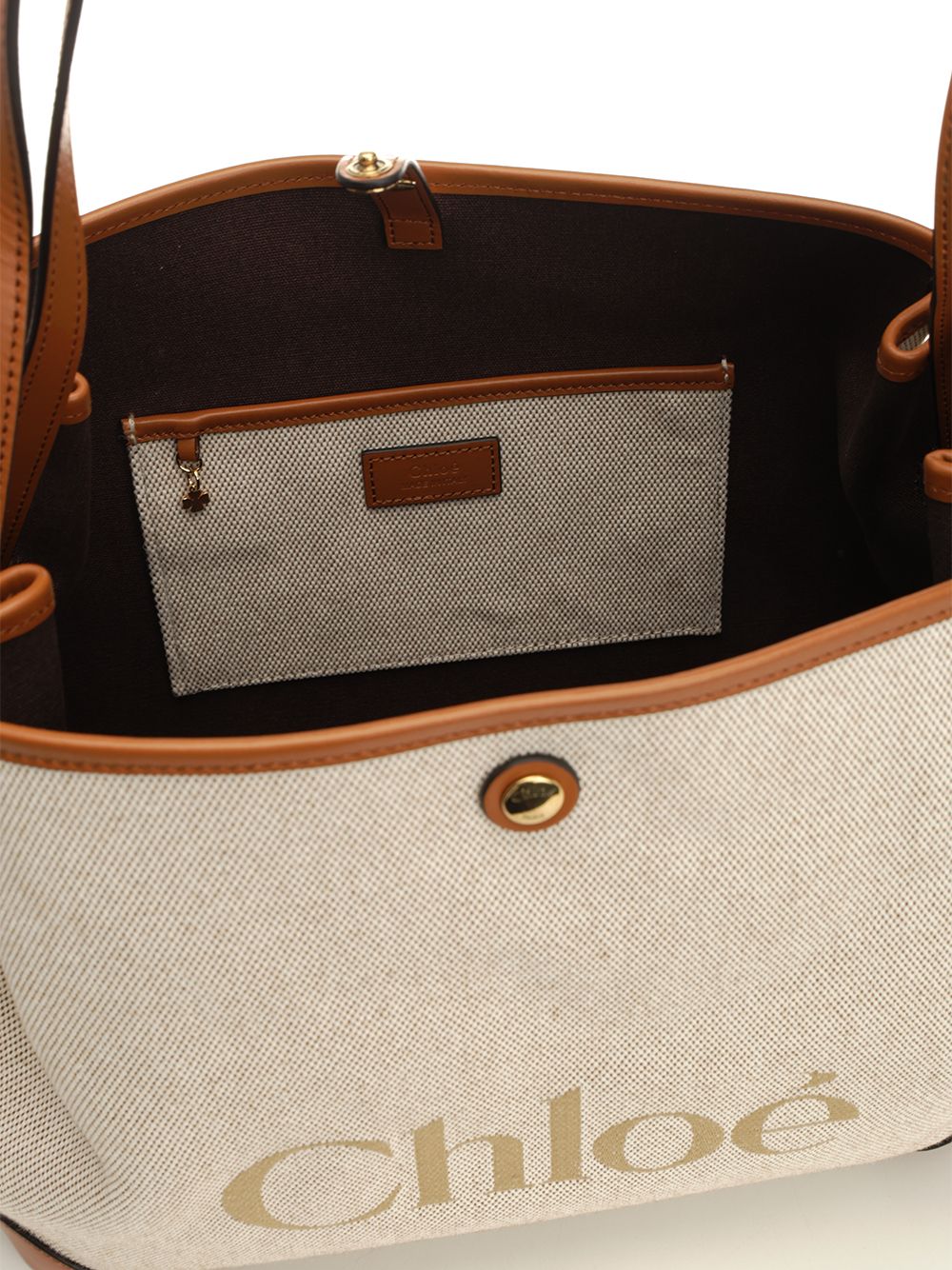 Chloe' S655 - Chloé Clover Shoulder Bags - Bianco | 428e6d4d0443f1d280986f764a8501ca13043fcf