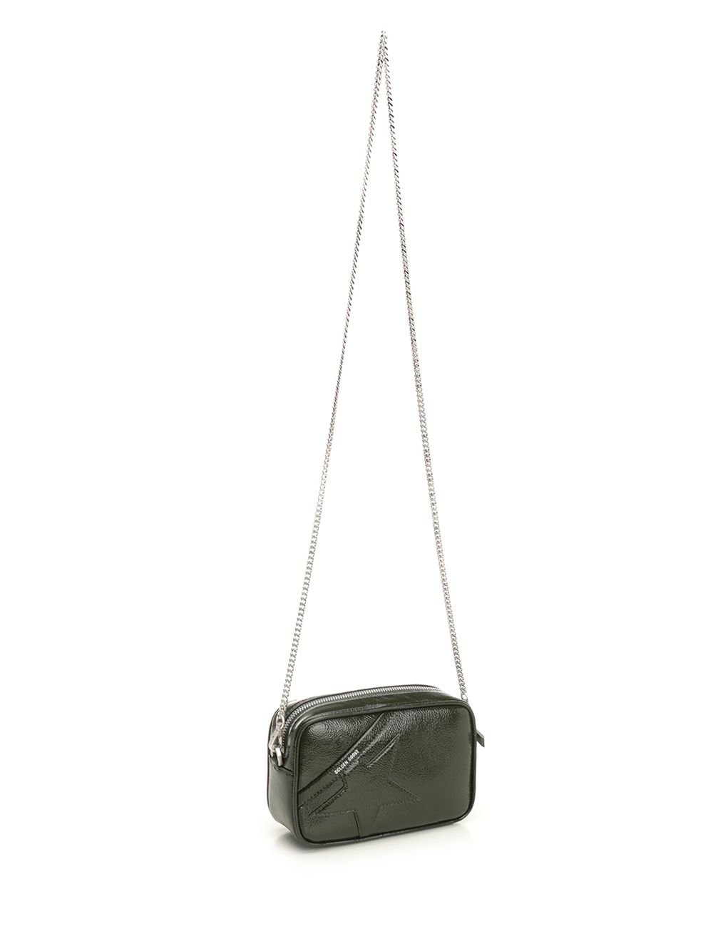 Golden Goose Deluxe Brand Mini Star Bag In Leather Crossbody Bags - Verde | 83fa0f8c927bf3fdc8294193f3701e0ec0d602d6