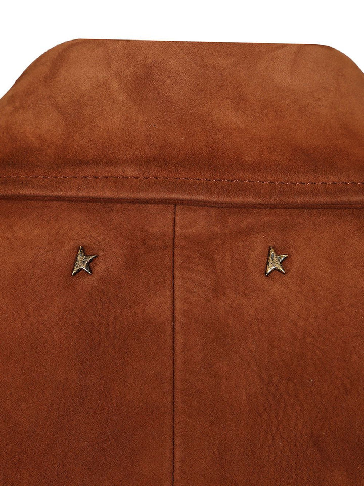 Golden Goose Deluxe Brand Suede Blazer Giacche - Marrone | 6bf2ee44eda1dbd8c2f4fa367434206cdc2af60c