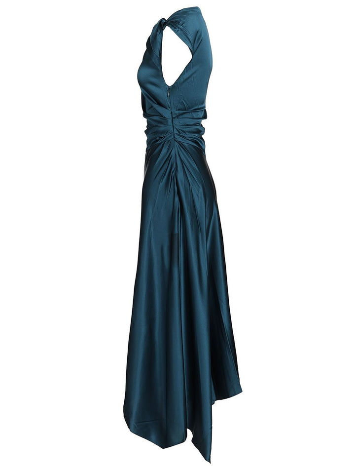 Staud Portia Silk Dress Abiti - Blu | 6e113a882c2fac79444f00d45ba1778bf8005df2