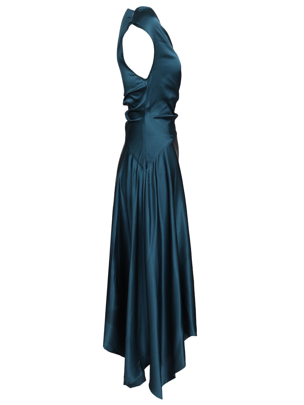 Staud Portia Silk Dress Abiti - Blu | 4a443442616cbfcd0a269394c386b20ce0c600e5