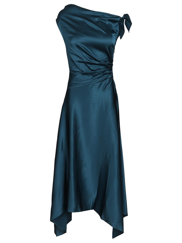 Portia Silk Dress Abiti Blu