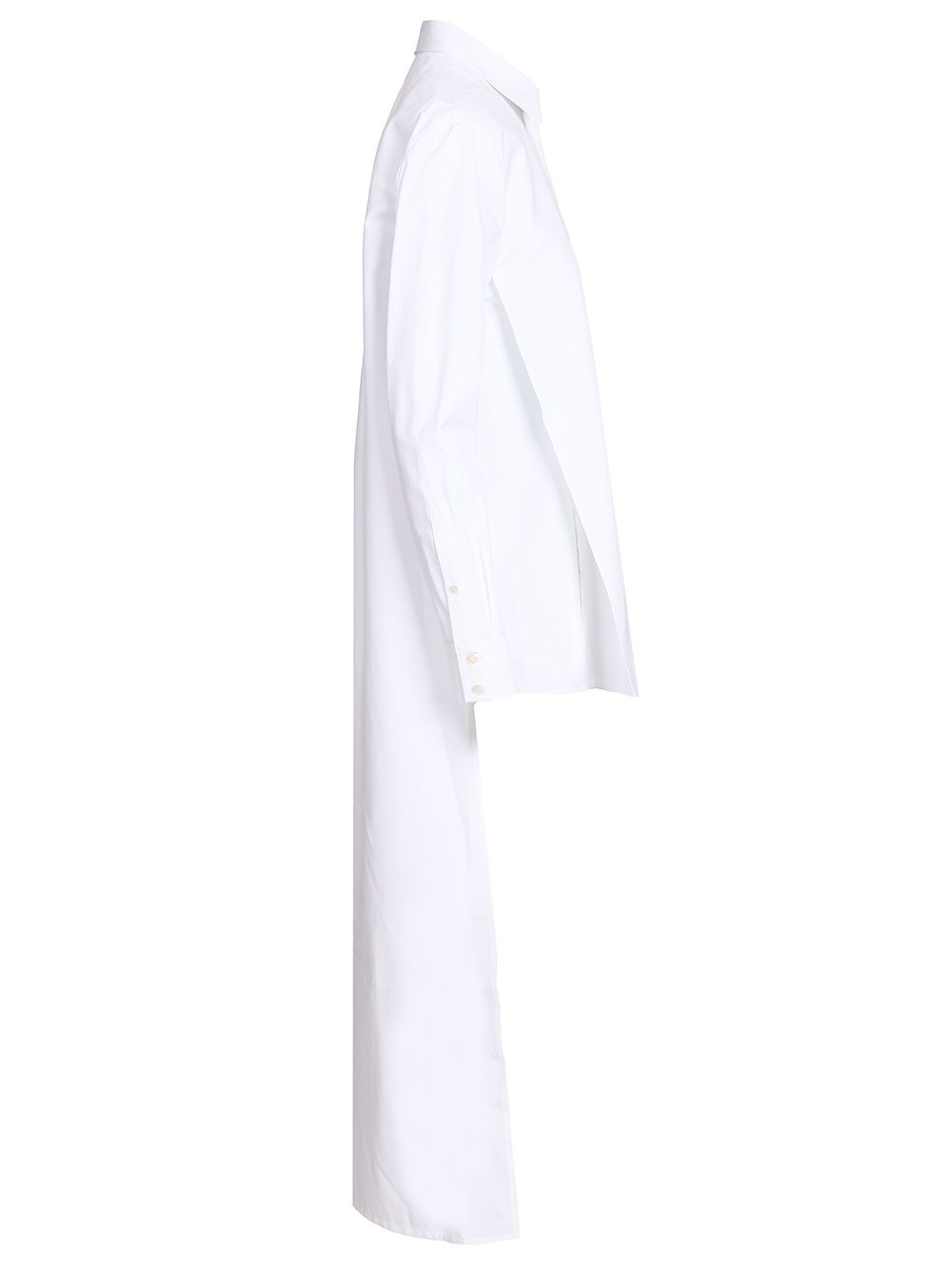 AlaÏA Asymmetrical Shirt Shirts - Bianco | 791d60ec2ebf5699fea5c65889ac9c0be628b2c4