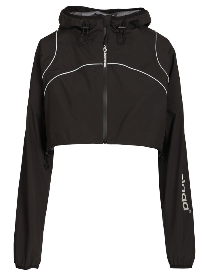 Balenciaga Techwear Cropped Jacket Giacche - Nero | 4561be926bd5eeb26d6882abfb222312f30b9e55