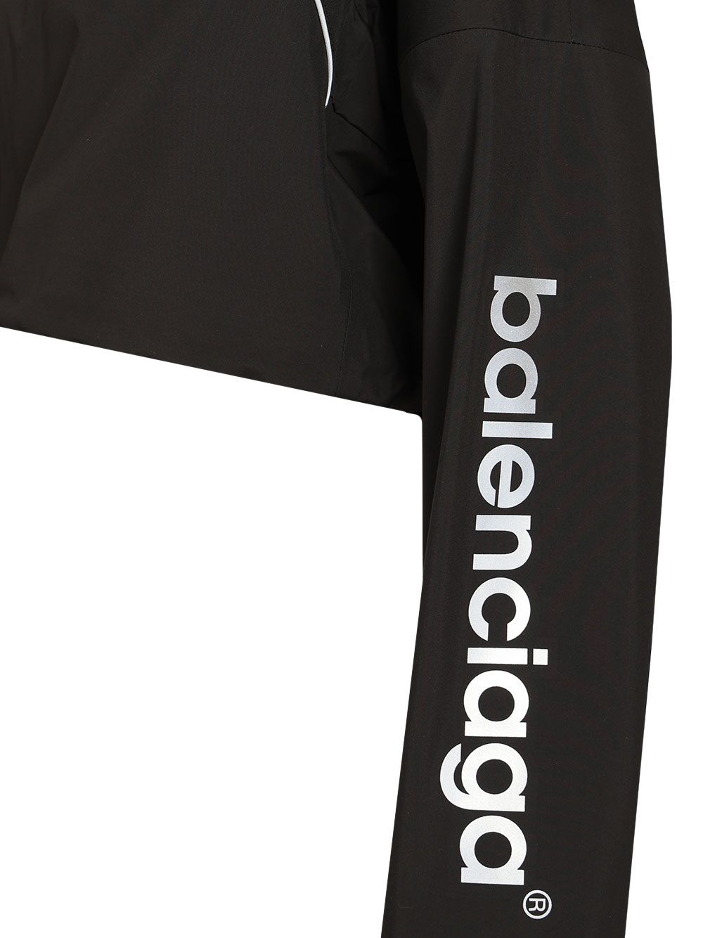Balenciaga Techwear Cropped Jacket Giacche - Nero | 26ebbf060c8a242f5a9dacca2470757fcc1282b0