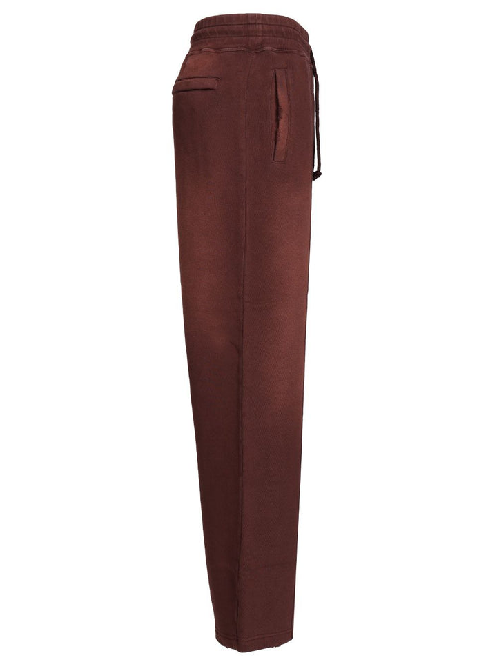 Golden Goose Deluxe Brand Wide Leg Joggers Trousers - Bordeaux | 12e513c70706647ceb139375f715a52b207758e7
