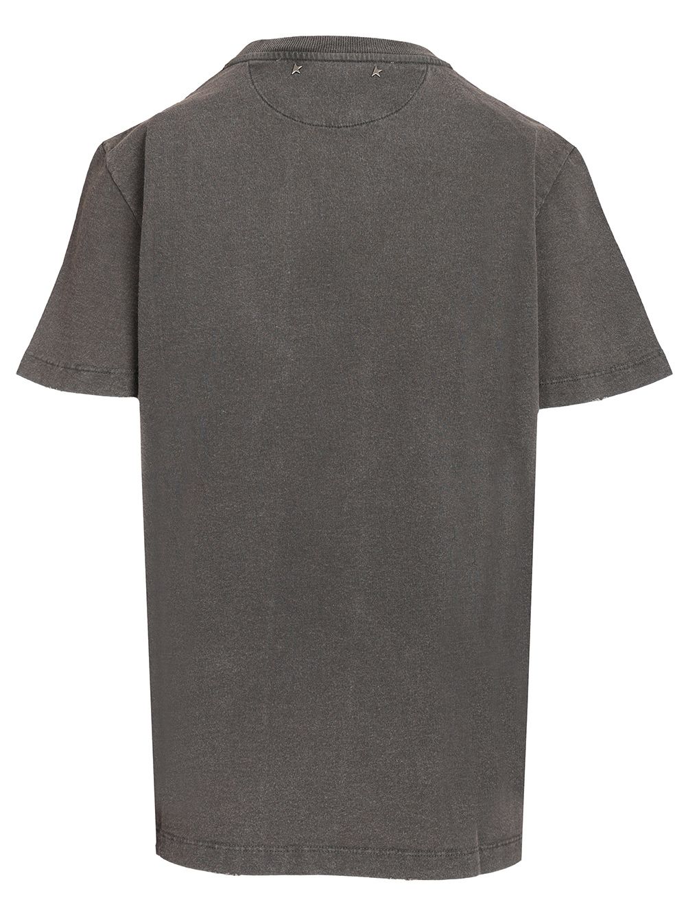 Golden Goose Deluxe Brand With Crystals T-Shirt - Grey | f125bd66bc64cbb747cf377c10f73c5ab68c84cc