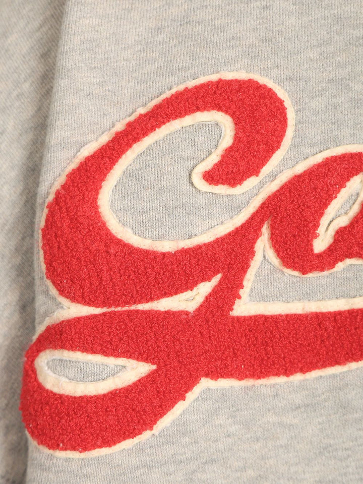 Golden Goose Deluxe Brand Oversized Cotton Sweatshirt Sweatshirts - Grey | 76e16eafebf3a5ae613a58de3cd094e2d48d18d6