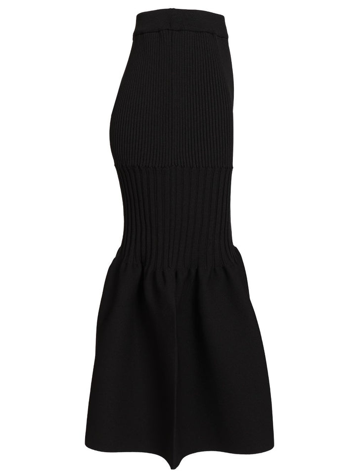 Cfcl Fluted Mermaid Skirt Abiti - Nero | 412e45e0fd23f72696cb705bdaeb02be0f499cea
