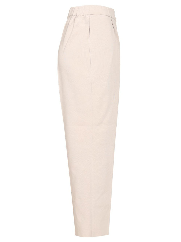 Cfcl Soft Milan Tuck Tapered Pants Trousers - Beige | 96b819deb6c5768081a62a12fdb2893e0d64775c